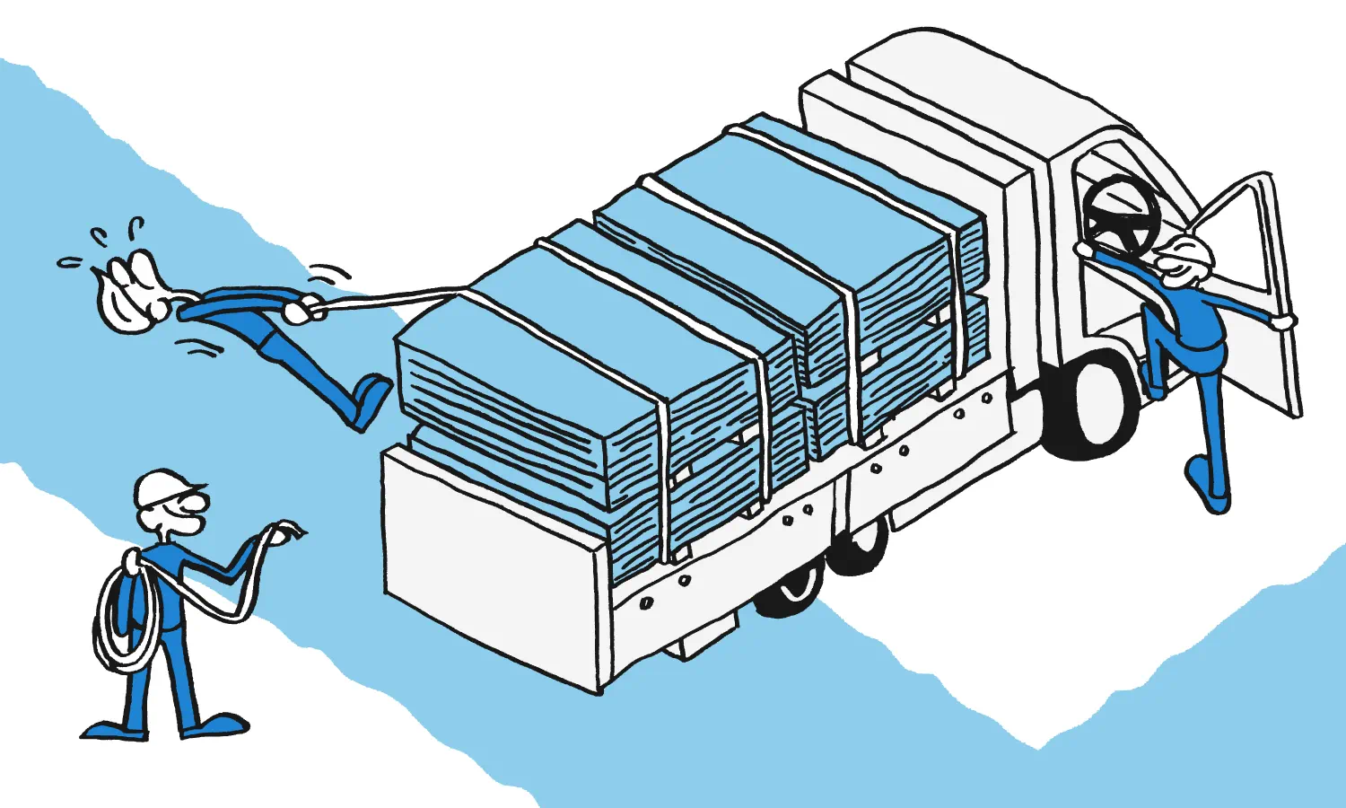 運送・運搬のイラスト